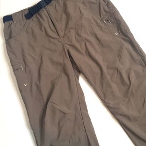 Columbia Omni-shade travel pants, lots of pockets